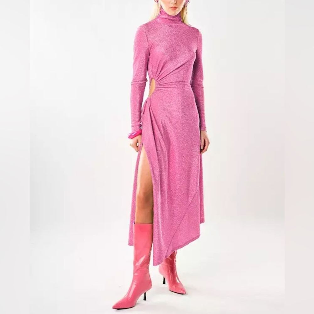 Mirae Paris Raja dress in pink